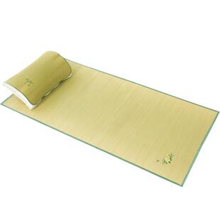 天然蔺草席0.9m学生宿舍夏季兰草席1米单人儿童小床0.8米夏天凉席