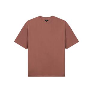 BEAMS男装宽松短袖T恤2025夏季新款基础休闲款纯色半袖040207XO