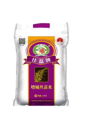 长粒增城丝苗米广东大米包邮挂荔