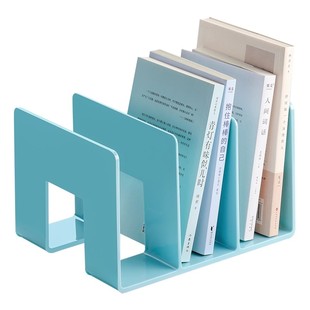 书立架阅读架书夹文件架分隔板办公室桌面文件框收纳架大号立式四联书架学生稳固课本置物架资料分类栏摆放架