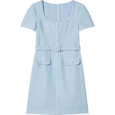 lkbennett小香风连衣裙a字裙