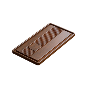 实木茶盘家用简约功夫茶具托盘套装中式长方形2023新款客厅泡茶台