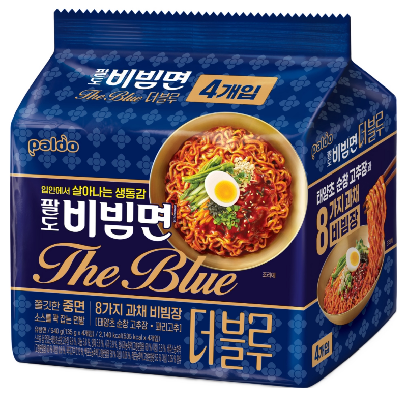 韩国八道Paldo更蓝蔬果酱凉拌面