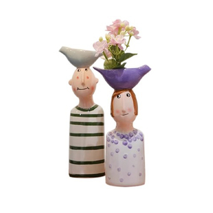 JOJO'S L. PD·Pipe·花瓶陶瓷趣味可水培家居装饰摆件 | 梦想