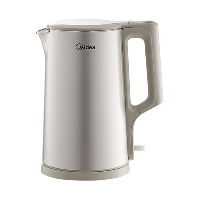 美的双钢电热水壶家用316L不锈钢