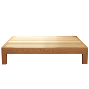 全实木榻榻米床架排骨架可定制任意尺寸现代简约无靠背矮床无头床