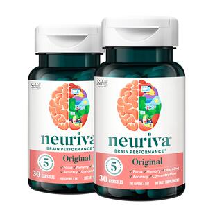 Schiff Neuriva脑动力30粒*2补脑增强专注力含磷脂酰丝氨酸