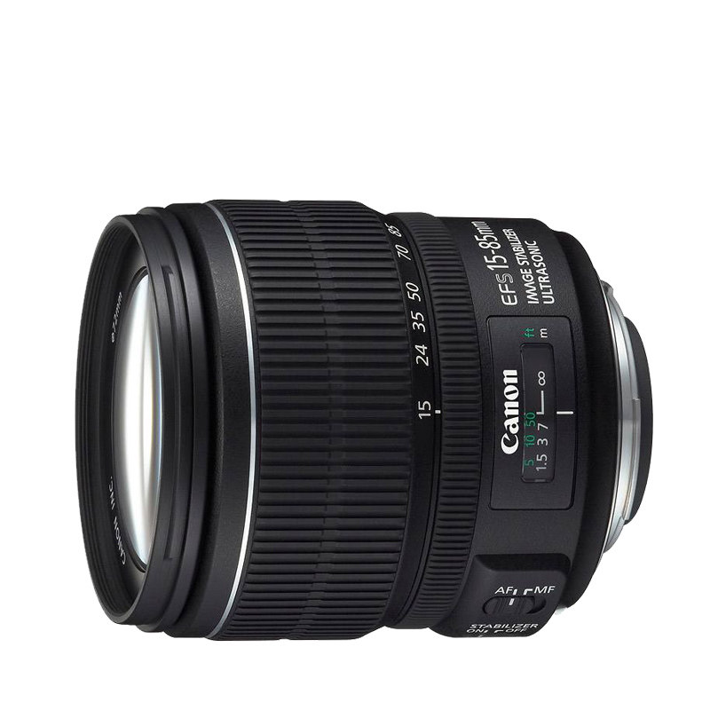 佳能15-85镜头全新EF-S 15-85mm f/3.5-5.6 IS USM广角相机分期购