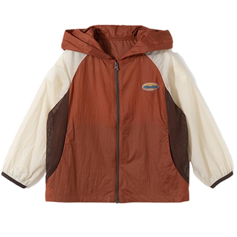 【UPF50+】mipo儿童防晒服户外夏季轻薄外套防紫外线防晒皮肤衣