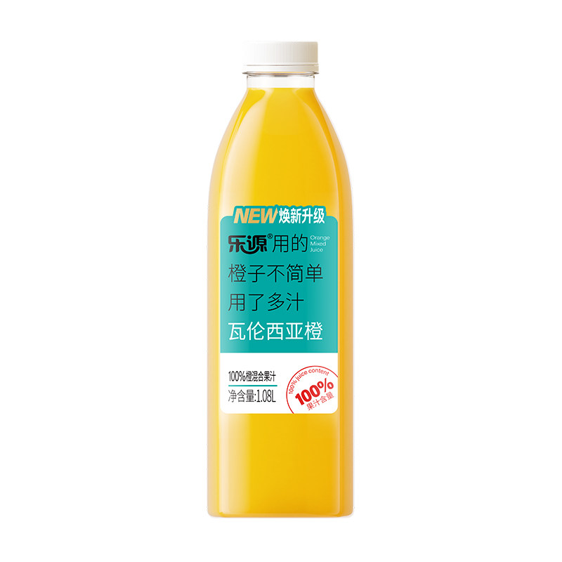 24小时发货纯果汁饮料1.08L大瓶