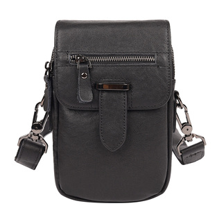 手机包男款真皮男士高端小挎包单肩斜挎包轻便小背包外出便携小包