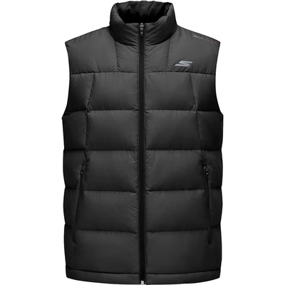 SKECHERS斯凯奇男子运动羽绒马甲P425M013-0018