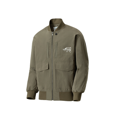 ECCO×白山联名系列 简约百搭防水透气棒球服男外套女EW253J008