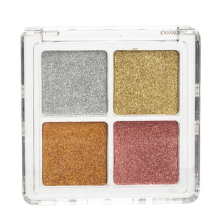 美甲魔镜粉固态极光粉饰品水波纹超亮镜面粉金银铜色人鱼粉贝壳粉