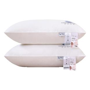 全新升级全棉枕芯护颈椎枕头助睡眠酒店专用纯棉高枕一对舒适家用