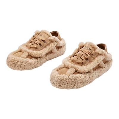 星期六加绒时尚棉鞋毛毛鞋