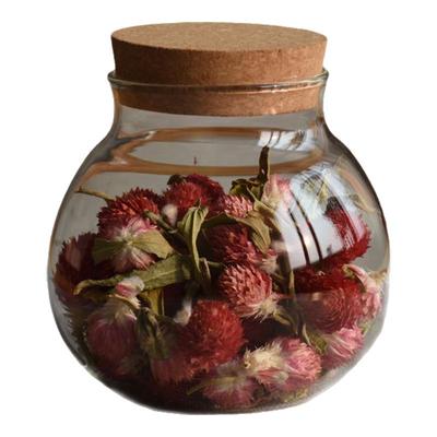 耐热玻璃茶叶罐软木塞干果零食