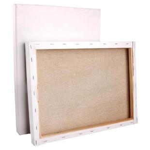 油画框大尺寸带画布亚麻油画布带框空白丙烯油画布板手绘定制批发