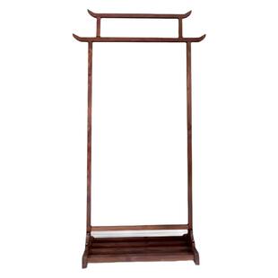 海报架实木挂画架落地迎宾路引画展广告牌中式展架中古风立式