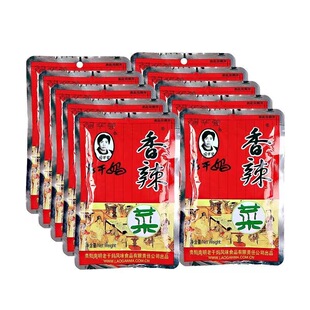 老干妈香辣菜60g 贵州风味特产辣椒外婆菜拌饭拌面下饭菜榨菜咸菜
