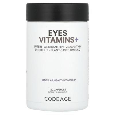 Codeage眼部维生素复合物叶黄素虾青素锌维生素e复合物眼部健康