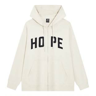 特步连帽外套男2026年春季新款休闲夹克针织连帽上衣974129940143