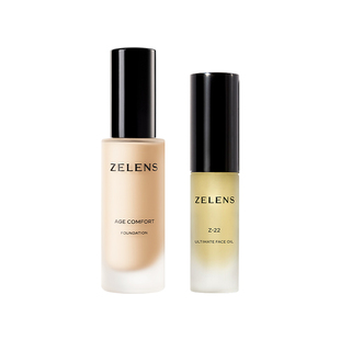 【超级88】ZELENS Age干皮养肤粉底液 Z22精华油持久水润套装