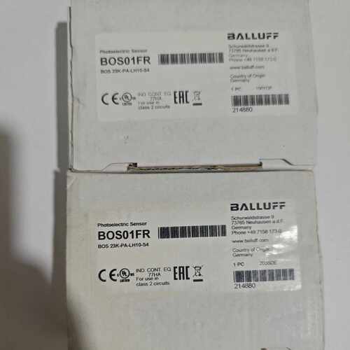 【请询价】巴鲁夫BALLUFF光电传感器BOS01FR