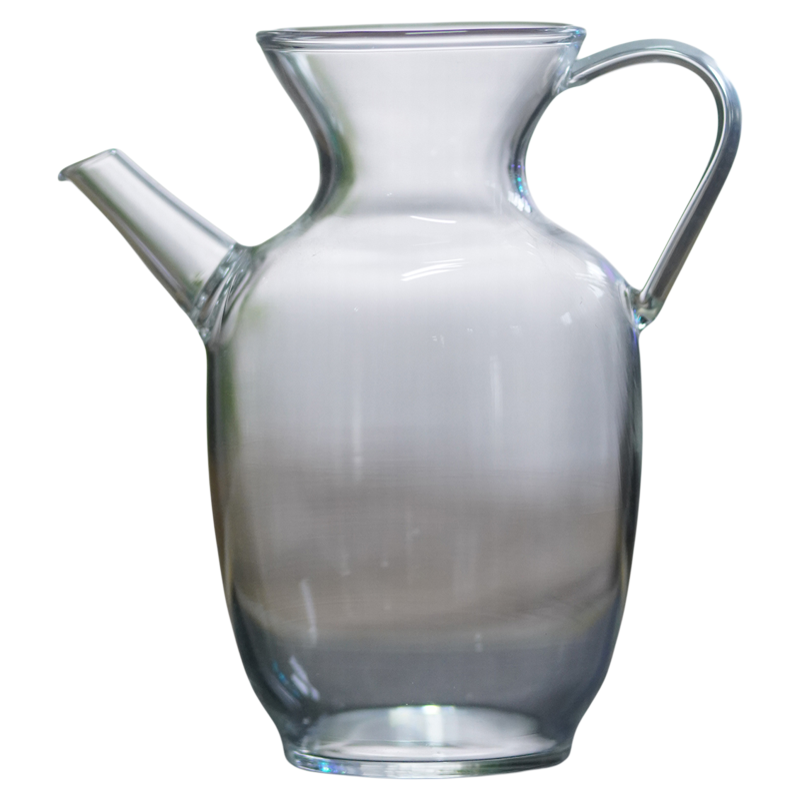 高硼硅公道杯仿宋玻璃茶壶泡绿茶执壶茶具小号泡茶器家用公杯壶