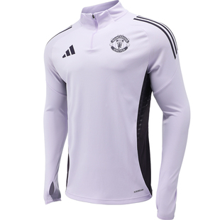 Adidas阿迪达斯曼联足球运动训练半拉链套头衫球衣足球服KA8940