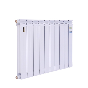 钢制小背篓暖气片家用卫生间毛巾架水暖集中供热浴室采暖7+4/9+4