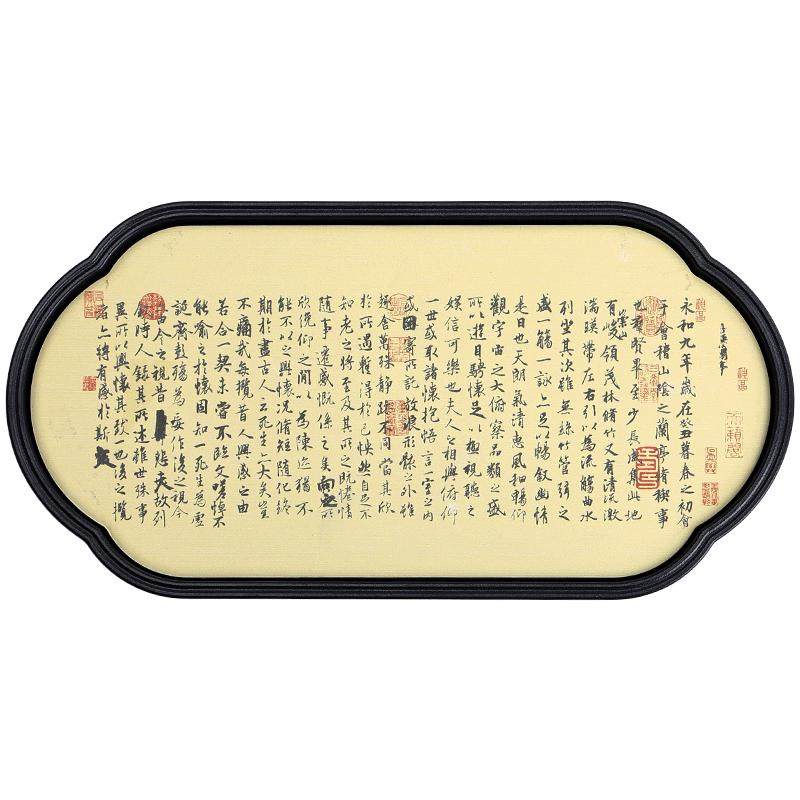 茶托盘干泡茶盘小型吸水茶台家用2026新款壶承国潮一人饮茶具复古