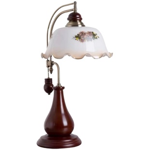 复古台灯新中式老上海红木茶楼书桌房卧室床头灯老式怀旧台灯