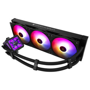 Thermalright利民FW寒冰装甲PRO黑色2.73英寸液晶屏水冷散热器360