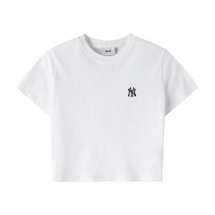 【自营】MLBT恤新款女装时尚潮流舒适透气运动服户外休闲短袖