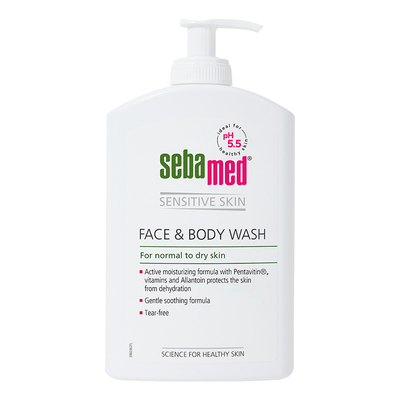 德国施巴洁肤沐浴露持久留香男士女士氨基酸沐浴乳大容量官方正品