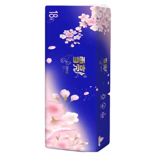 雪亮18卷印花卷纸原生木浆无芯卷筒纸家用实惠宿舍便携小卷卫生纸