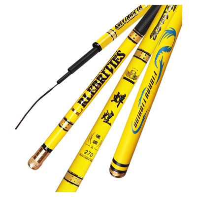 碳素6h-8h19调轻量大物罗非竿