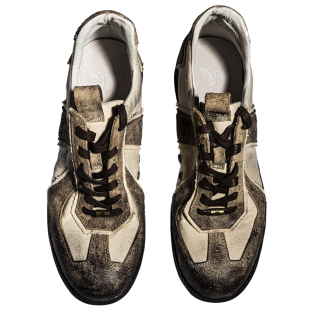 【辛云来同款】编界rewrite习 设计师德训鞋牛皮复古休闲运动鞋