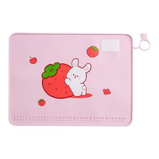 onlycook小学生硅胶餐垫隔热饭垫儿童午餐吃饭专用垫子餐桌布防滑