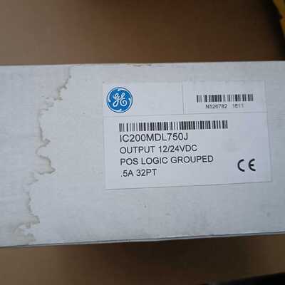议价--全新美国GE通用PLC输出模块IC200MDL750J  ，