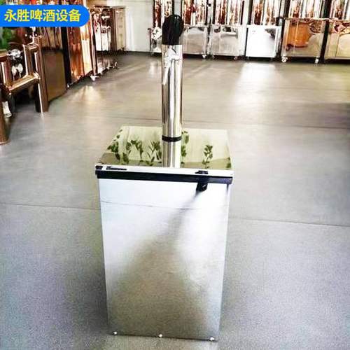 永胜单头小型啤酒机  立式饭店用单头扎啤机 罐式风冷啤酒柜