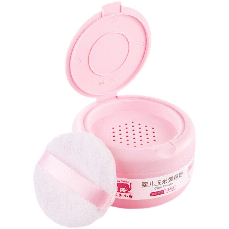 红色小象爽身粉新生婴儿痱子粉
