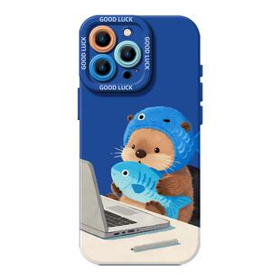 摸鱼海獭适用荣耀400手机壳500pro情侣300新款WINRT魔术magic8可爱7高级100卡通200男生6/90/80/70/50/60/x40