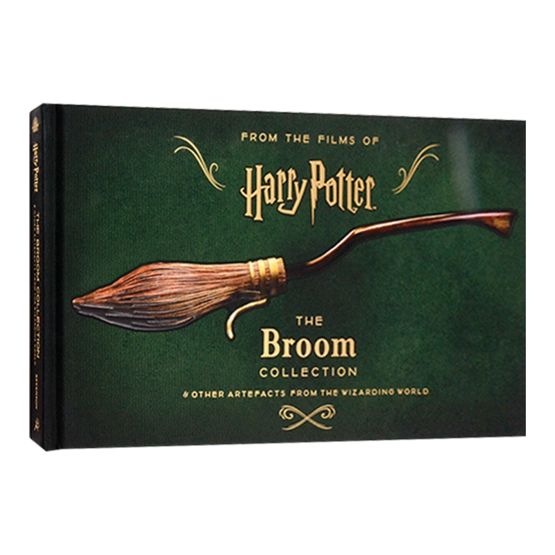 哈利波特魔法扫帚收藏集 英文原版书 道具设定集 Harry Potter The Broom Collection And Other Props From The Wizarding World