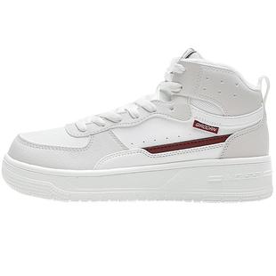 乔丹运动鞋女鞋秋冬季加厚轻便情侣鞋2026新款高帮鞋女款休闲板鞋