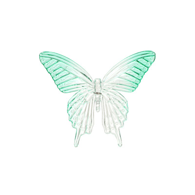 DIY绿系渐变水晶蝴蝶婚庆挂饰吊