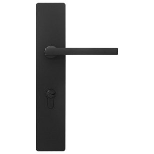 黑色门锁建泰室内卧室门把手房门锁木门家用静音北欧通用型锁具间