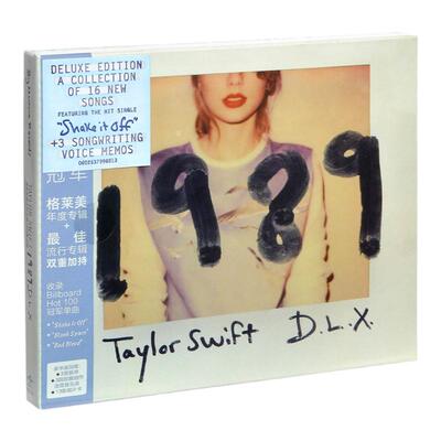 正版唱片 霉霉专辑 泰勒斯威夫特 Taylor Swift 1989 CD+拍立得
