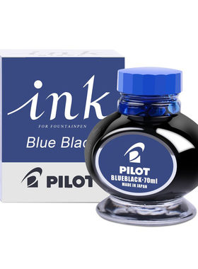 百乐日本ink-30红蓝钢笔黑色墨水